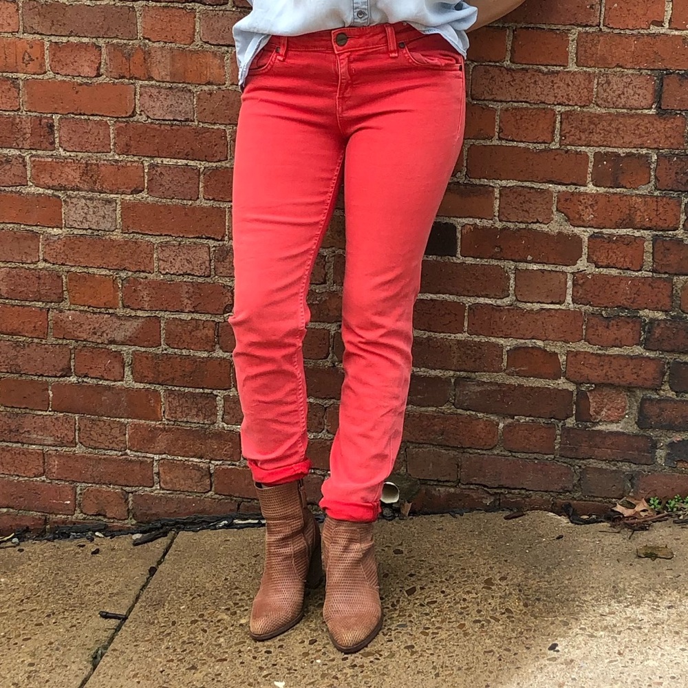 Sanctuary Women's Skinny Jeans in Coral!